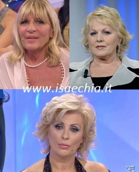 Gemma Galgani, Katia Ricciarelli e Tina Cipollari