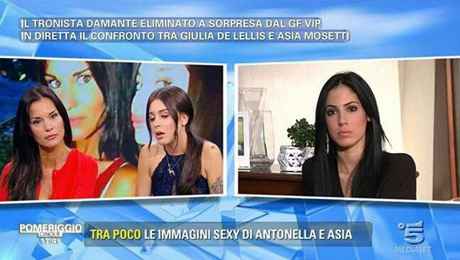 Giulia De Lellis, Asia Nuccetelli e Antonella Mosetti, ennesimo confronto a ‘Pomeriggio 5’! article-post