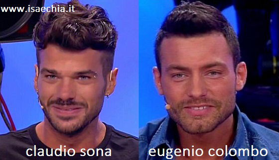 Somiglianza tra Claudio Sona e Eugenio Colombo preview