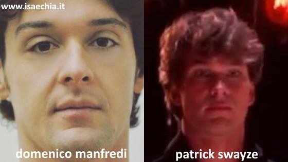 Somiglianza tra Domenico Manfredi e Patrick Swayze preview
