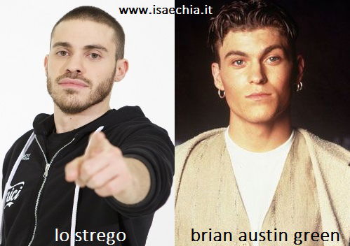 Somiglianza tra Lo Strego e Brian Austin Green preview
