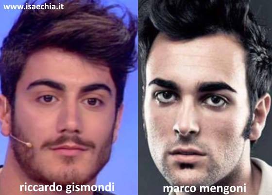 Somiglianza tra Riccardo Gismondi e Marco Mengoni preview