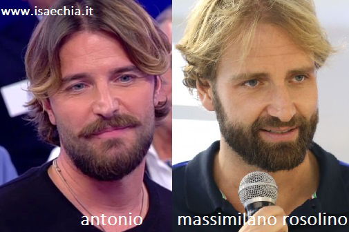 Somiglianza tra Antonio, cavaliere del Trono over di ‘Uomini e Donne’, e Massimiliano Rosolino preview