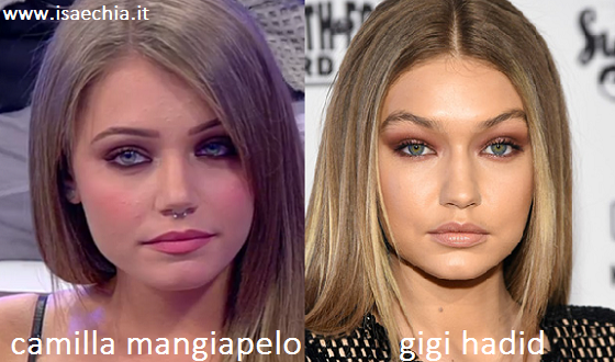 Somiglianza tra Camilla Mangiapelo e Gigi Hadid article-post