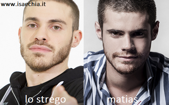 Somiglianza tra Lo Strego e Matias