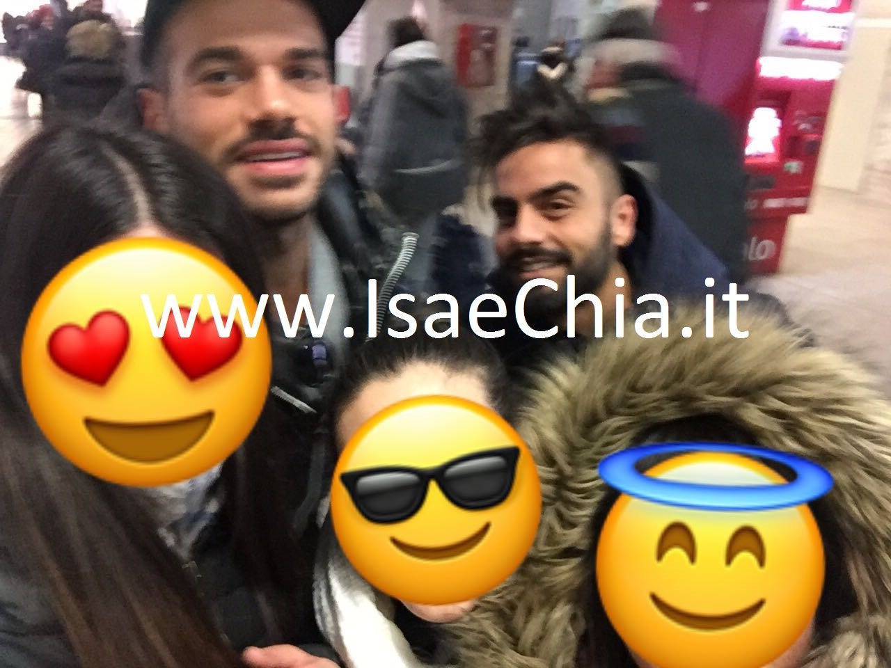 Claudio Sona raggiunge Mario Serpa a Roma: le foto inedite di una utente di IsaeChia.it che li ha avvistati in stazione!