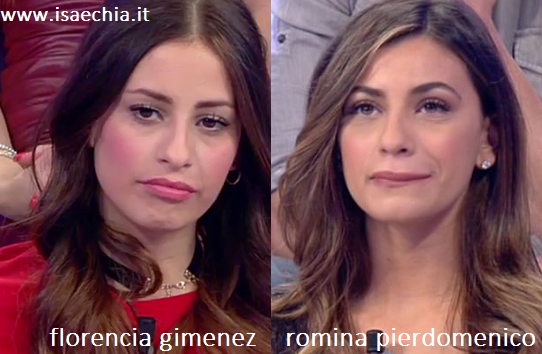 Somiglianza tra Florencia Gimenez e Romina Pierdomenico preview