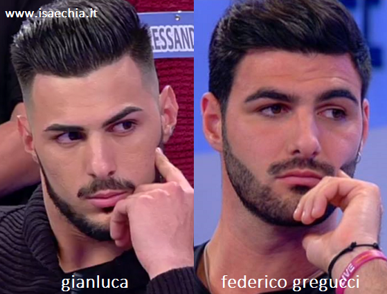 Somiglianza tra Gianluca, corteggiatore di Sonia Lorenzini a ‘Uomini e Donne’, e Federico Gregucci preview