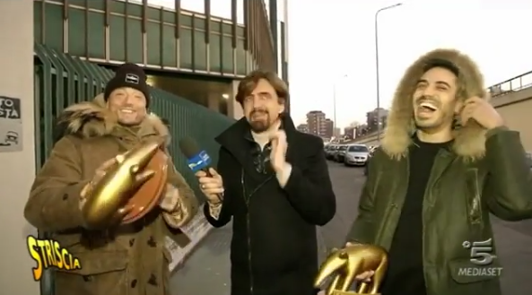 ‘Striscia La Notizia’, Tapiro D’Oro anche per Gue Pequeno e Marracash, dopo il battibecco social con Fedez preview