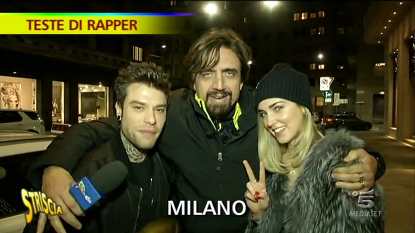 ‘Striscia La Notizia’, Tapiro D’Oro per Fedez dopo l’accesa discussione social con Marracash e Gue Pequeno preview