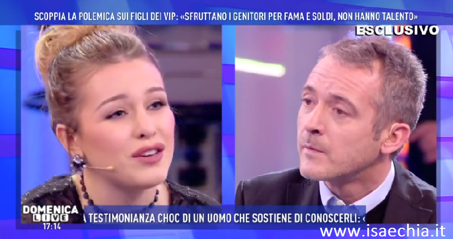 ‘Domenica Live’, è scontro tra Asia Nuccetelli e Pierluigi Diaco: “Sei una gallina televisiva!” article-post