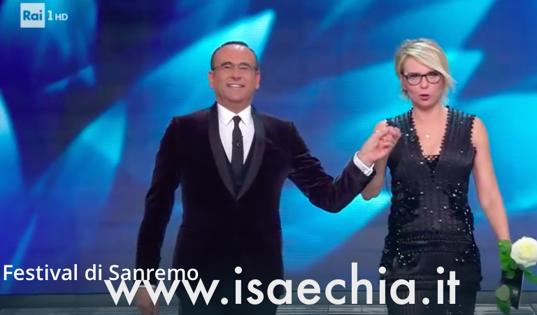 ‘Sanremo 2017’, la prima serata: il debutto di Maria De Filippi, l’energia di Ricky Martin e quella polemica di Caterina Balivo a proposito di Diletta Leotta…