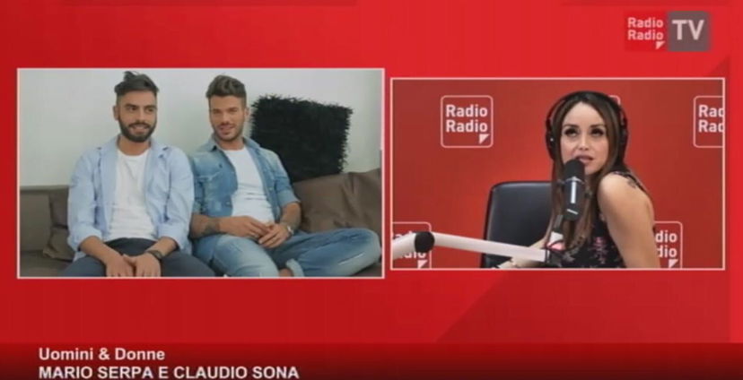 Claudio Sona e Mario Serpa ospiti in radio, il tronista confessa: “Sì, sono innamorato!”. E Mario replica alle critiche: “Il tatuaggio con l’ex? Non ci vedo nulla di male!” preview