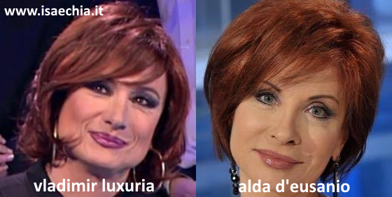 Somiglianza tra Vladimir Luxuria e Alda D’Eusanio preview