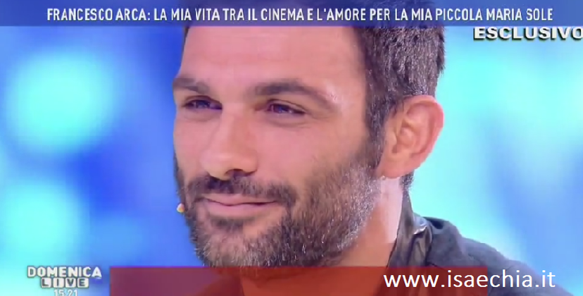 ‘Domenica Live’, Francesco Arca euforico: “Sono innamorato pazzo di mia figlia Maria Sole!” preview