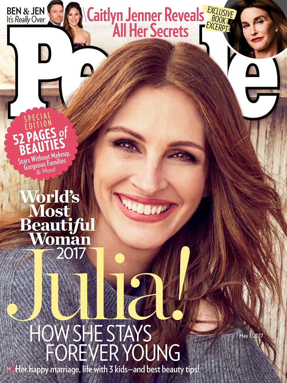 E’ Julia Roberts la donna più bella del 2017 secondo la rivista ‘People’!