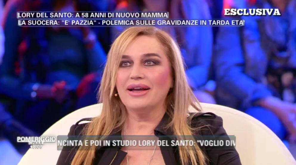 Lory Del Santo a ‘Pomeriggio 5’: “Vorrei tanto avere un figlio dal mio compagno Marco Cucolo!” article-post