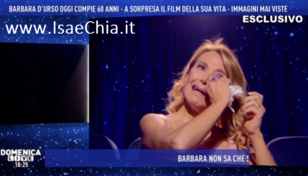 ‘Domenica Live’, Barbara D’Urso scoppia in lacrime per i festeggiamenti a sorpresa dei suoi 60 anni! (video) preview
