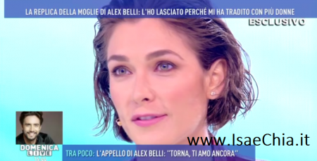 ‘Domenica Live’, Katarina Raniakova attacca l’ex marito Alex Belli: “Per me sei morto!” preview