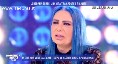 ‘Domenica Live’, Loredana Bertè shock: “Da adolescente sono stata violentata!” (video)