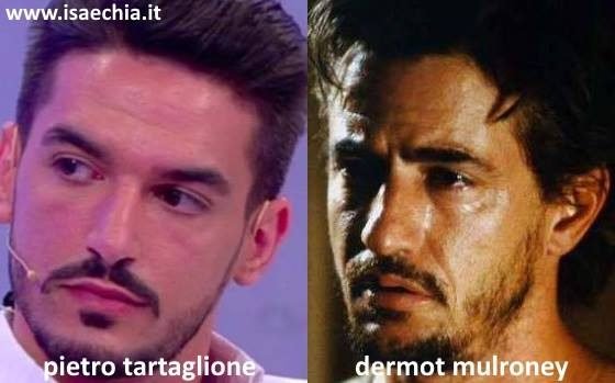 Somiglianza tra Pietro Tartaglione e Dermot Mulroney