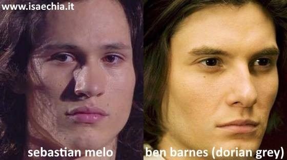 Somiglianza tra Sebastian Melo Taveira e Ben Barnes