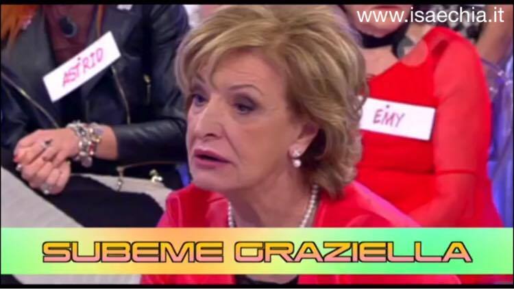 ‘Uomini e Donne’, sul web impazza ‘Subeme Graziella’, la geniale parodia di ‘Subeme la radio’ dedicata alla dama del Trono over! (video) preview