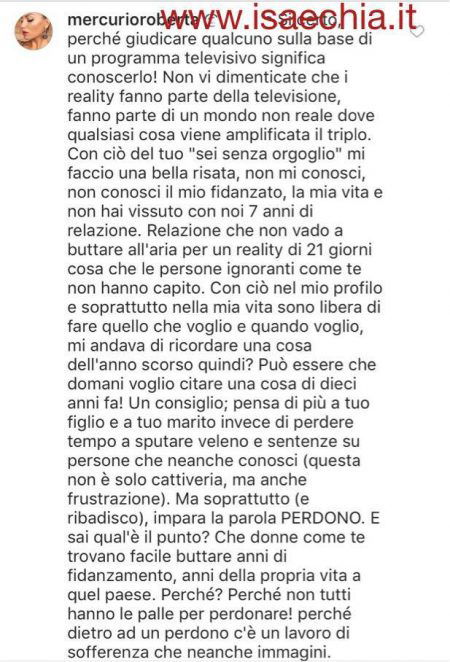 Instagram - Roberta Mercurio