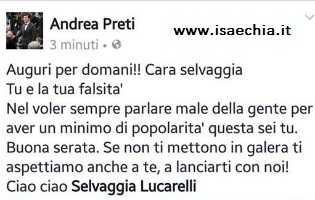 Facebook- Andrea Preti