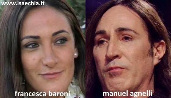 Somiglianza tra Francesca Baroni e Manuel Agnelli