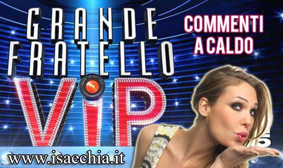 ‘Grande Fratello Vip 2’: commenti a caldo preview