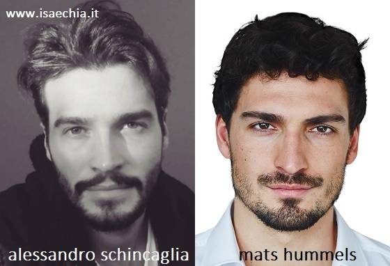 Somiglianza tra Alessandro Schincaglia e Mats Hummels