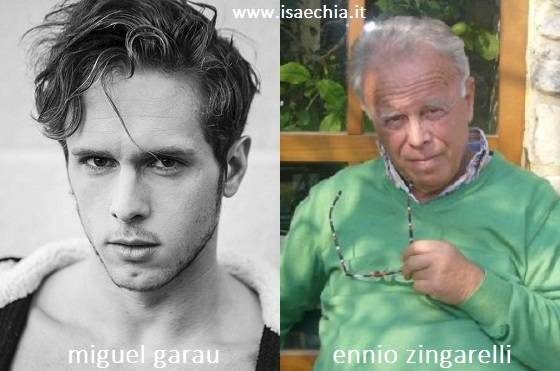 Somiglianza tra Miguel Garau e Ennio Zingarelli