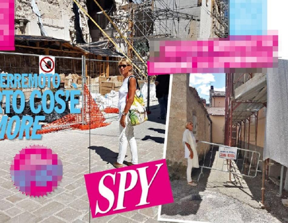 Gemma Galgani nei luoghi del terremoto: “A Norcia, tra le macerie, ho sentito la voglia di tornare ad aprire il mio cuore…” article-post