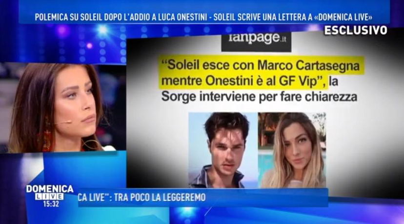 ‘Domenica Live’, Soleil Sorge scrive una lettera a Barbara D’Urso. E Federica Benincà replica… preview