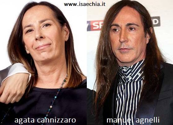 Somiglianza tra Agata Cannizzaro e Manuel Agnelli