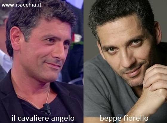 Somiglianza tra Angelo e Beppe Fiorello