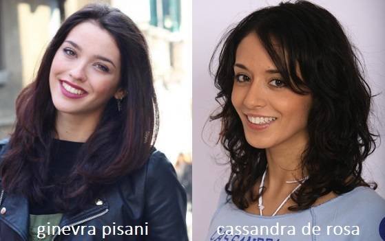 Somiglianza tra Ginevra Pisani e Cassandra De Rosa