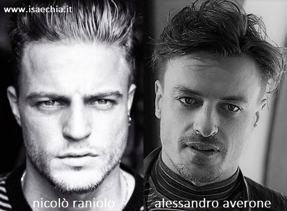 Somiglianza tra Nicolò Raniolo e Alessandro Averone
