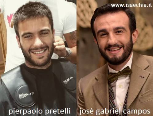 Somiglianza tra Pierpaolo Pretelli e José Gabriel Campos