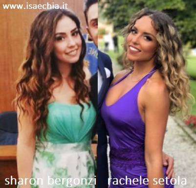 Somiglianza tra Sharon Bergonzi e Rachele Setola