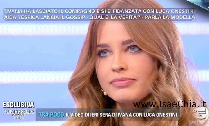 Ivana Mrazova ospite a ‘Pomeriggio 5’: “Ho lasciato il mio fidanzato due giorni fa!”. E su Luca Onestini afferma che…