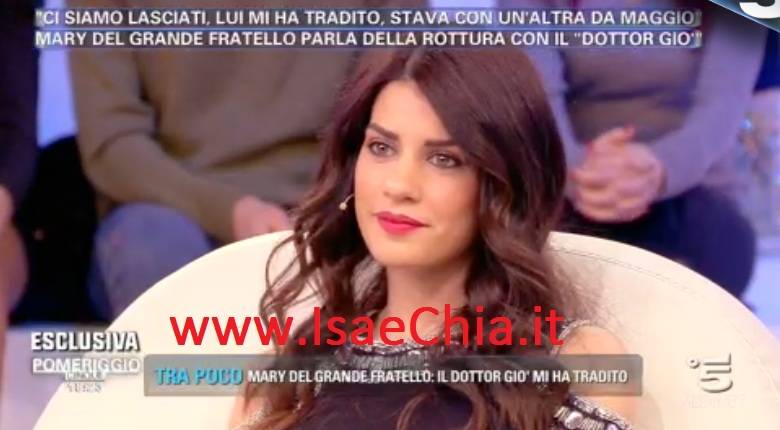 Mary Falconieri parla della rottura con Giovanni Angiolini: “Non tutte le favole hanno un lieto fine!”. Ma un disturbatore la interrompe irrompendo nello studio di ‘Pomeriggio 5’ (video) preview
