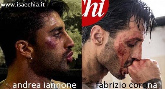 Somiglianza tra Andrea Iannone e Fabrizio Corona