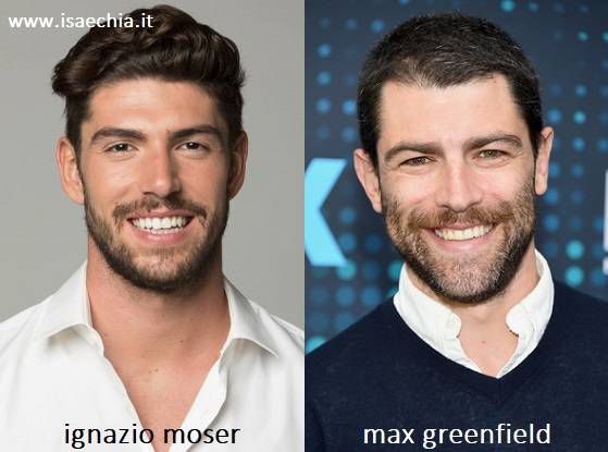 Somiglianza tra Ignazio Moser e Max Greenfield