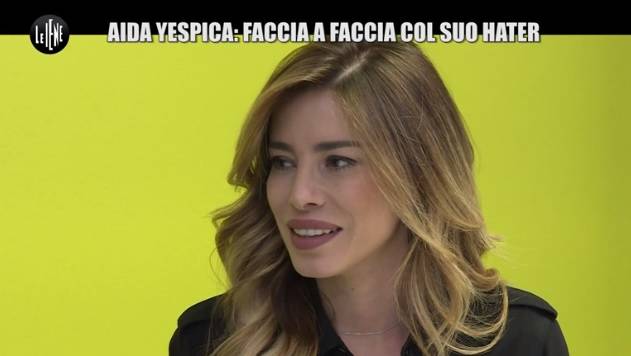 ‘Le Iene’, Aida Yespica incontra un suo hater: il video preview