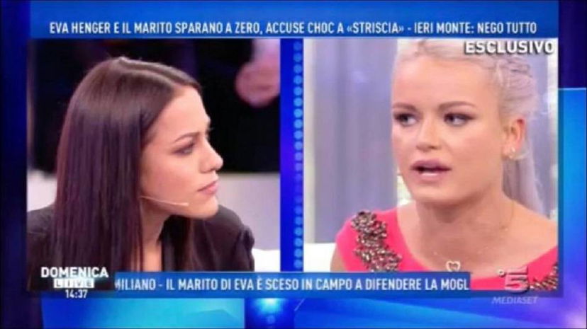 ‘Domenica Live’, battibecco tra Teresanna Pugliese e Mercedesz Henger: “Tua madre Eva Henger non può fare la morale visto quello che ha fatto in passato!” preview