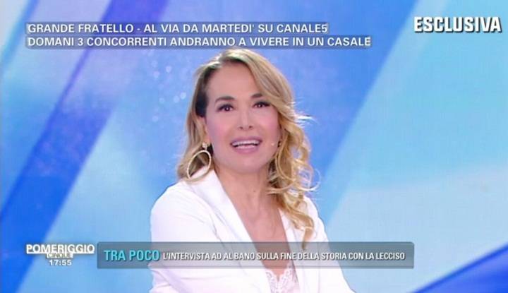 ‘Pomeriggio 5’, Barbara D’Urso svela un’altra anticipazione del ‘Grande Fratello 15’: domani “tre boni” inizieranno la loro avventura nel Casale! preview