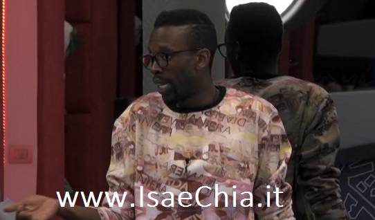 ‘Gf 15’, Baye Dame Dia insinua: “Se questa sera Aida Nizar non verrà espulsa vorrà dire che è raccomandata!” preview