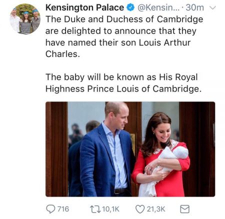 Instagram - famiglia reale